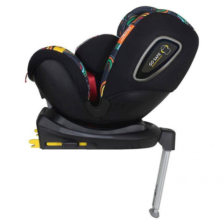 Cosatto Come and Go i-Size Rotate Car Seat - Disco Rainbow