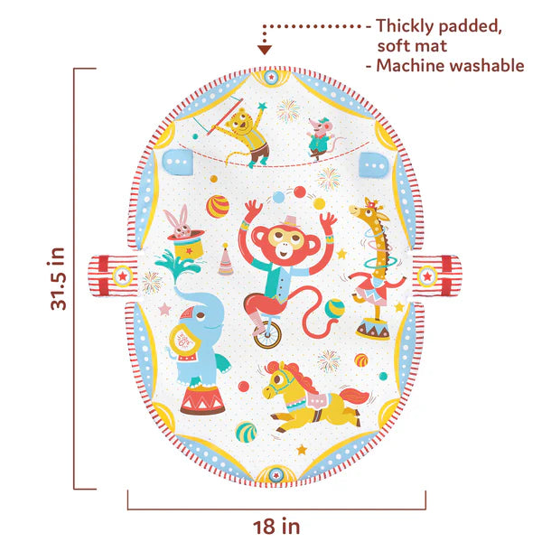 Yookidoo Gymotion Circus Playland Play Gym