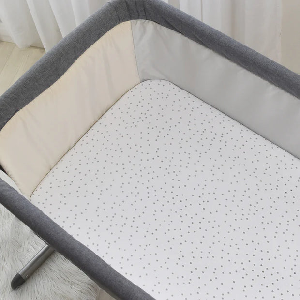 Living Textiles Universal Bedside Crib Fitted Sheets 2pck - Savanna Babies