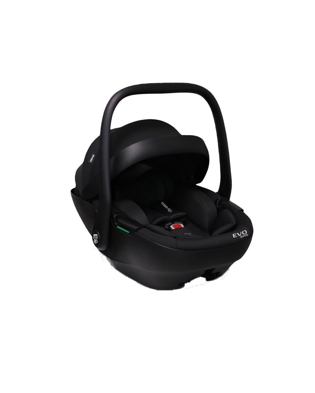 Mee-Go Milano Natura 4in1 Travel System Inc Spin Car Seat + Isofix Base – Rose