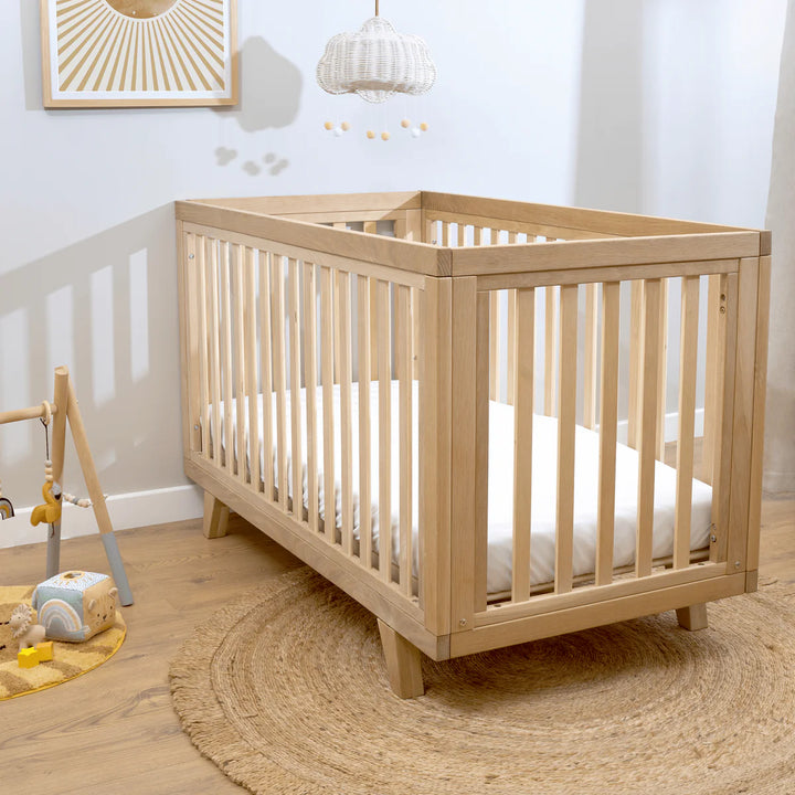 Clair De Lune Solid Oak Cot Bed