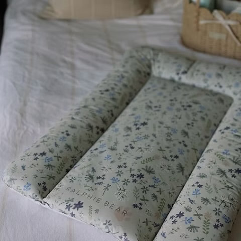 Ralphie Bear Comfort Changing Mat - Wildflower