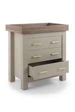 BabyStyle Charnwood Collection Bordeaux 2 Piece Nursery Furniture Set - Oatmeal