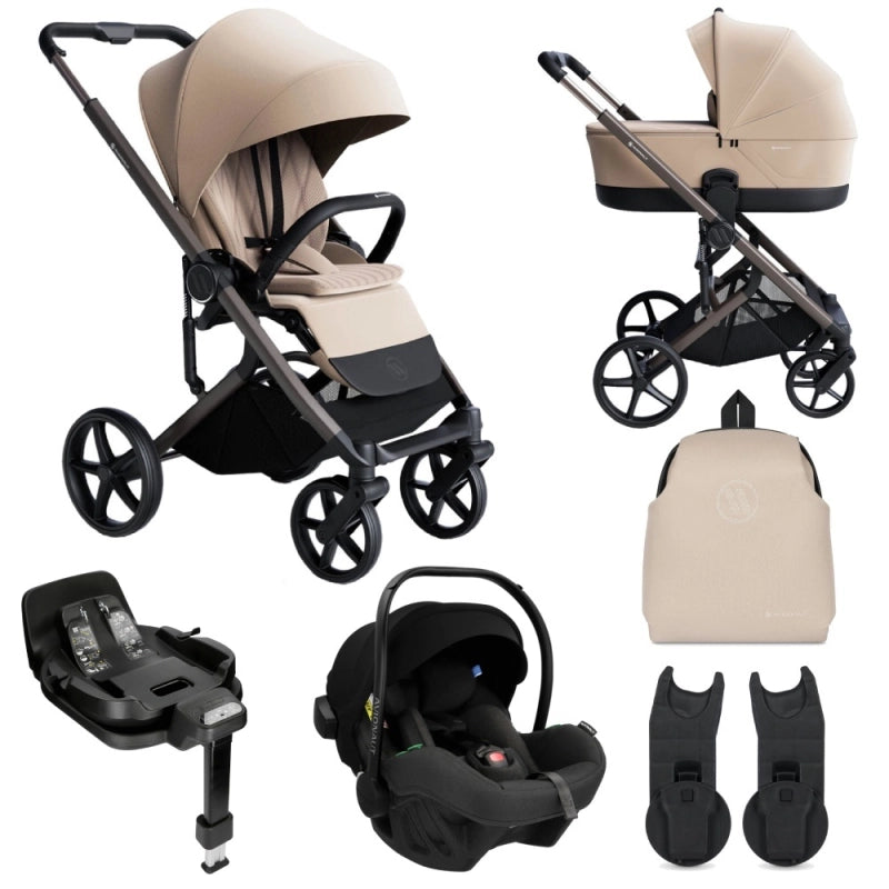 Avionaut Sirius (Pixel Pro 2.0) 3in1 Travel System with IQ Orbit Base – Beige