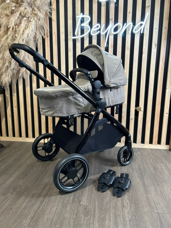 PRE LOVED Maxi-Cosi Zelia Luxe Pram & Pushchair - Twillic Truffle