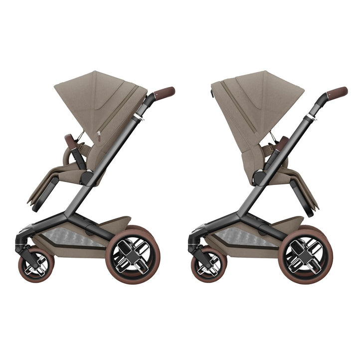 Maxi-Cosi Fame Travel System - Twillic Truffle | Brown