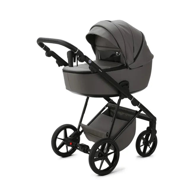 Mee-Go Milano Evo 4in1 All In One Travel System Inc Isofix Base - Slate Grey Leatherette