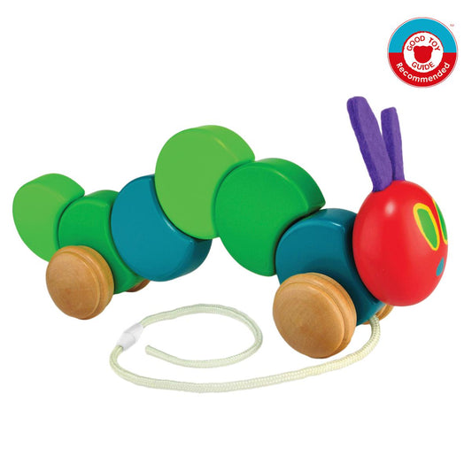 The Very Hungry Caterpillar Wooden Pull Along