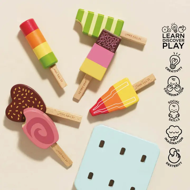 Le Toy Van Wooden Ice Lollies
