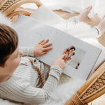 Blush & Gold Baby Memory Book - Ivory