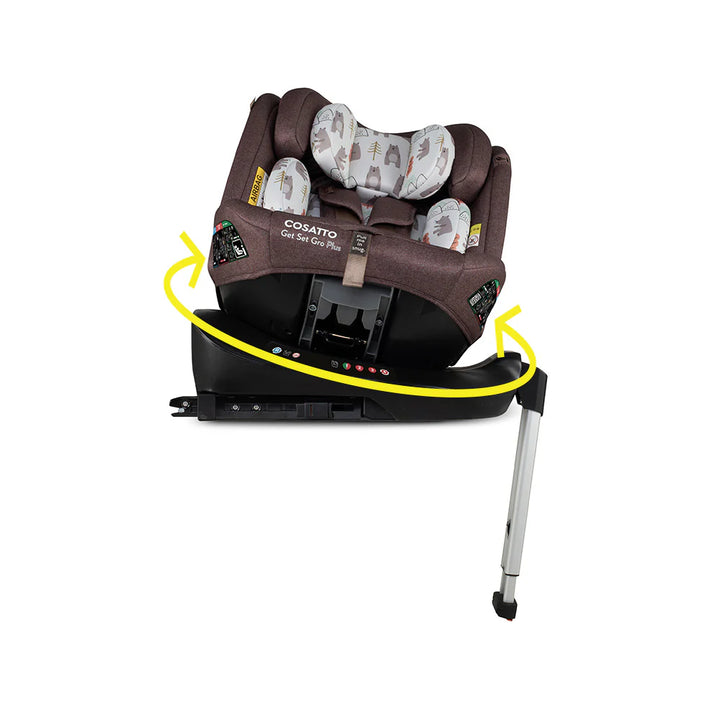 Cosatto Get Set Gro Plus i-Size 360 Car Seat – Bear Hug