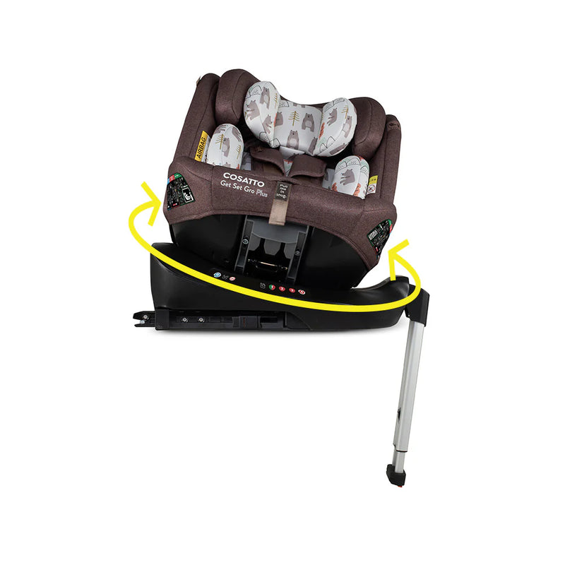 Cosatto Get Set Grow Plus i-Size 360 Car Seat – Bear Hug