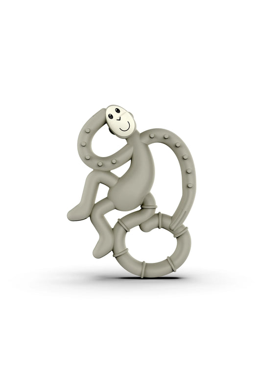 Matchstick Monkey Mini Monkey Teether - Grey