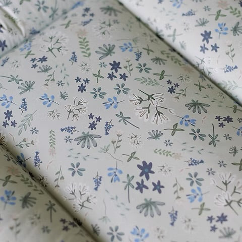 Ralphie Bear Comfort Changing Mat - Wildflower