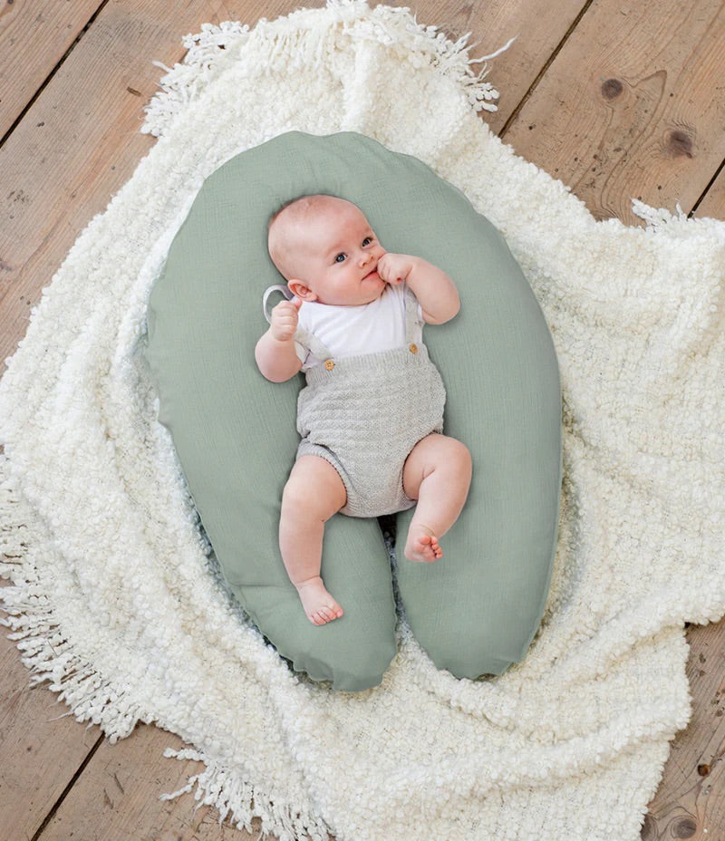 Babymoov Comfy Big Muslin Maternity Pillow doomoo - Green