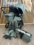 PRE LOVED Bugaboo Donkey5 Duo Travel System - Forest Green