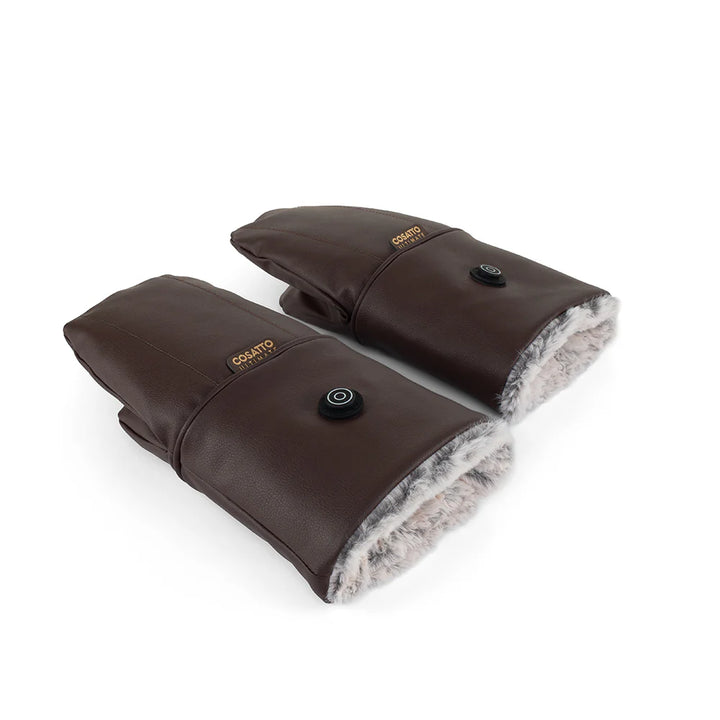 Cosatto Ultimate Heated Snuggle Mitts - Brown
