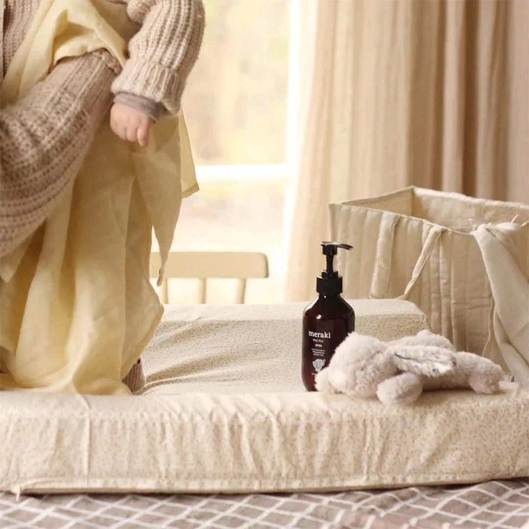 Avery Row Baby Changing Cushion - Daisy Meadow