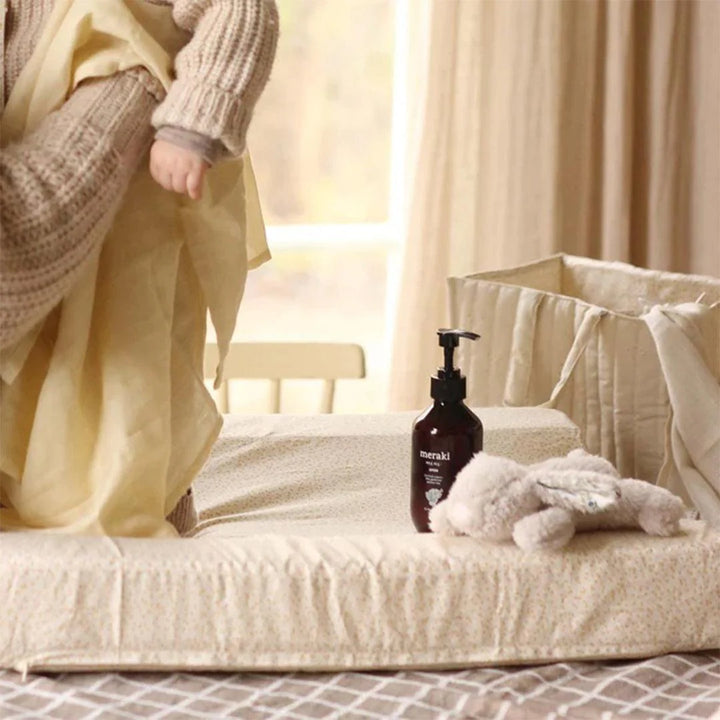 Avery Row Baby Changing Cushion - Daisy Meadow