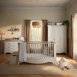CuddleCo Clara Luxe 3 Piece Furniture Set - Cashmere & Ash