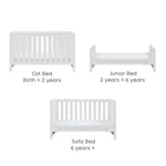Tutti Bambini Tivoli Cot Bed – White