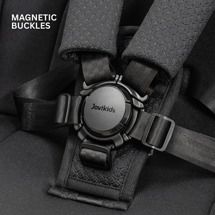 JoviKids Ayla Compact Twin Pushchair - Black