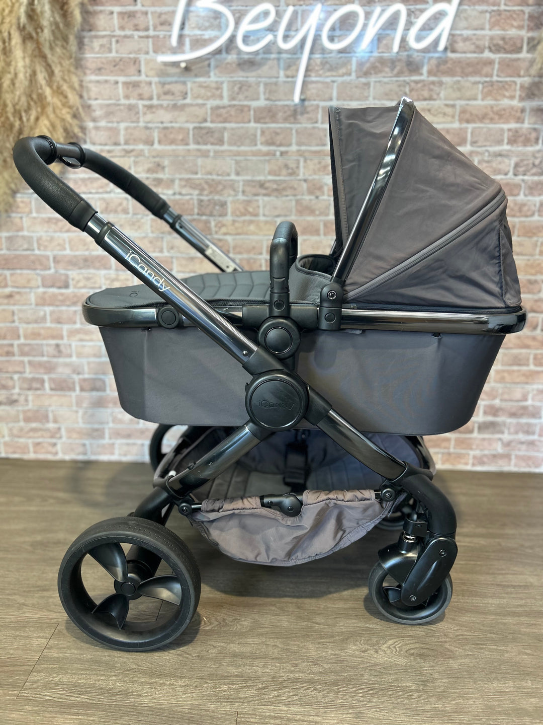 PRE LOVED iCandy Peach Pram & Pushchair - Phantom Twilight