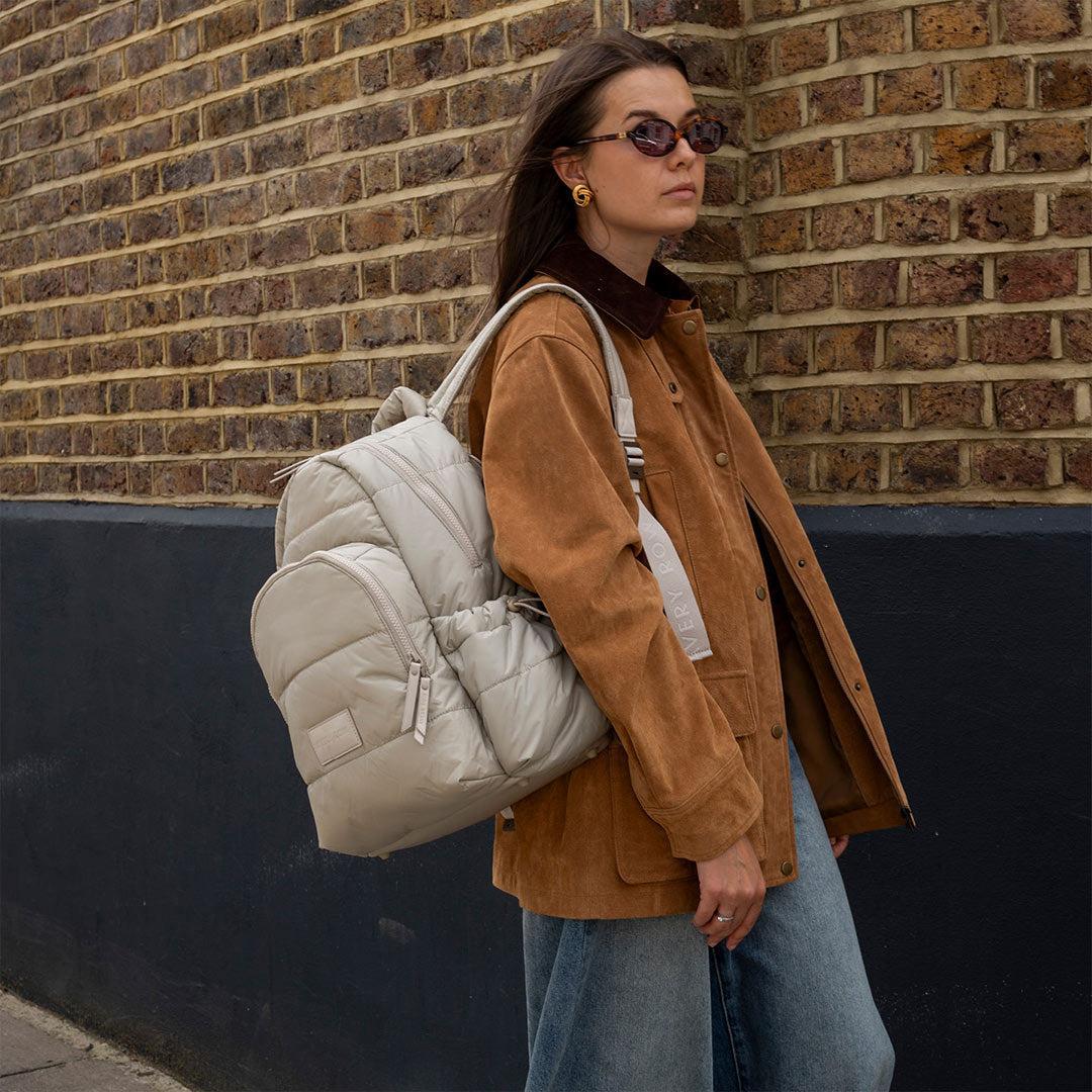 Avery Row Changing Backpack - Oyster