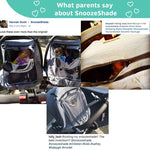 SnoozeShade Deluxe Car Seat Sun Shade