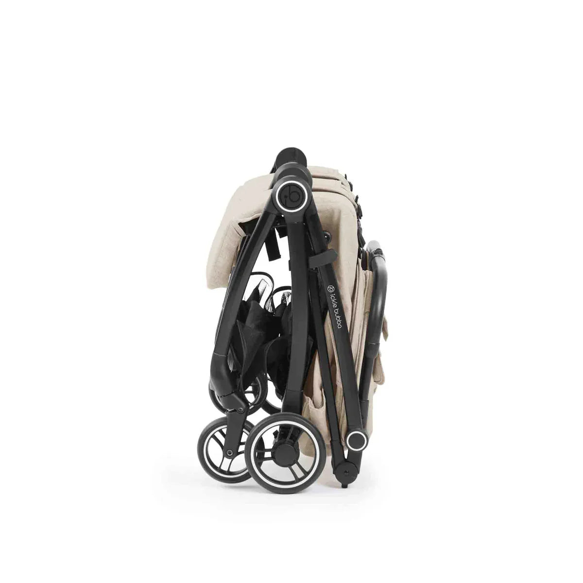 Ickle Bubba Aries Double Autofold Stroller - Stone