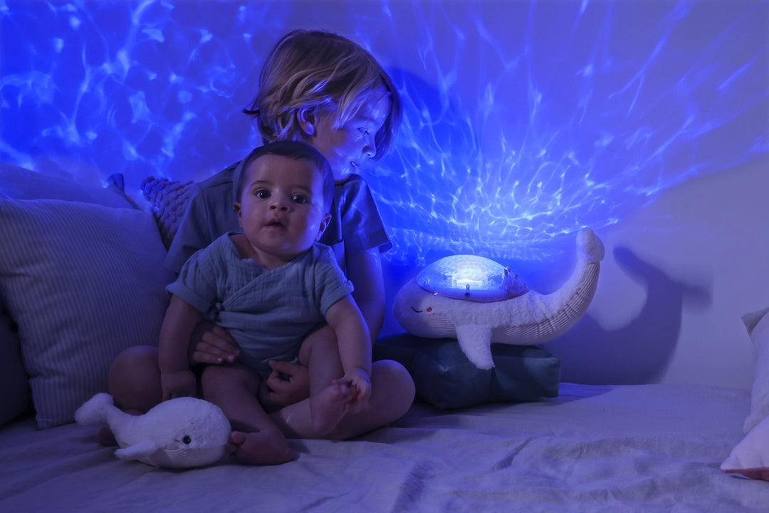 Cloud B Tranquil Whale Projector, Night Light & Sound - White