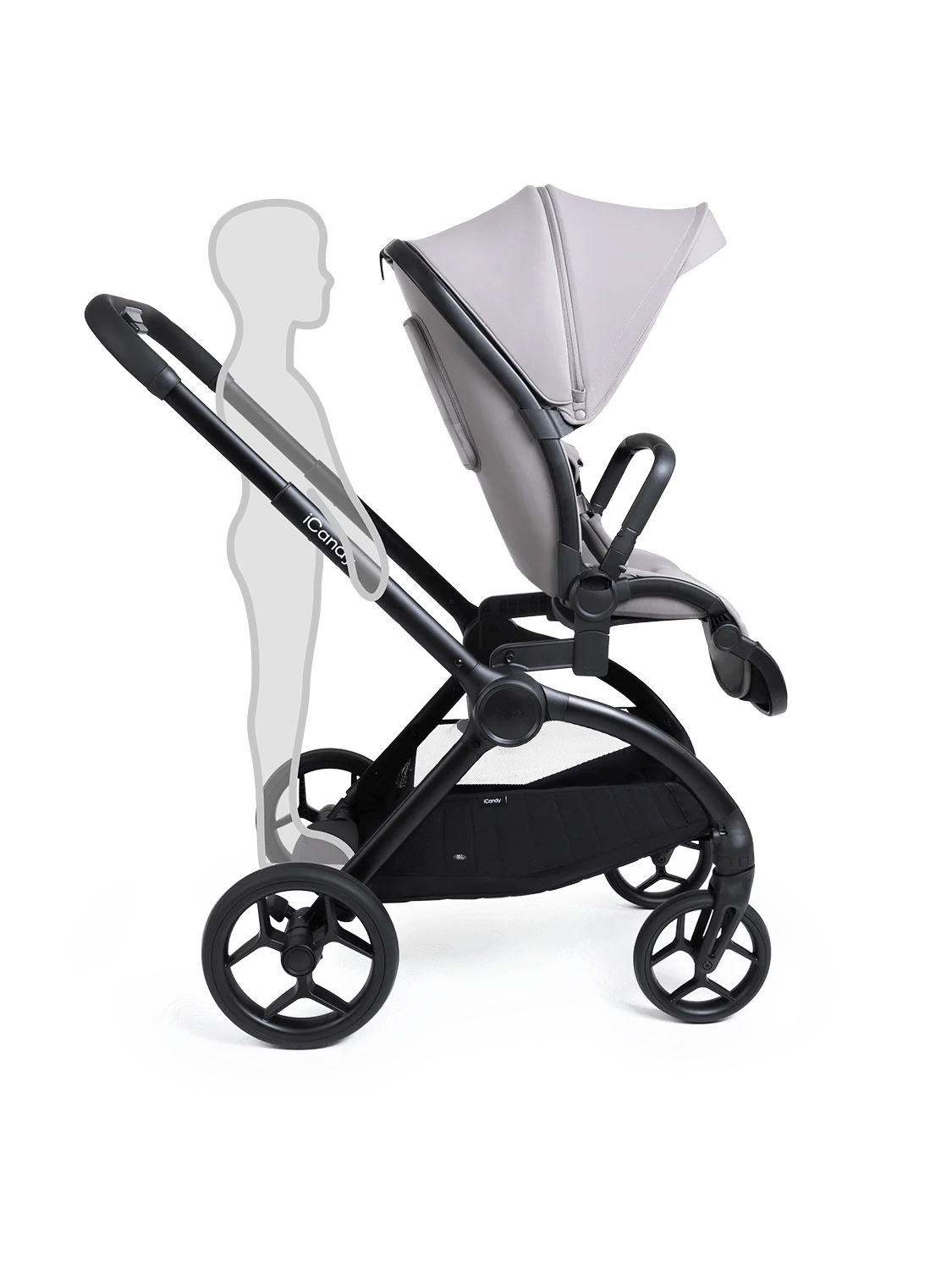 iCandy Core2 Pushchair & Carrycot - Storm Grey