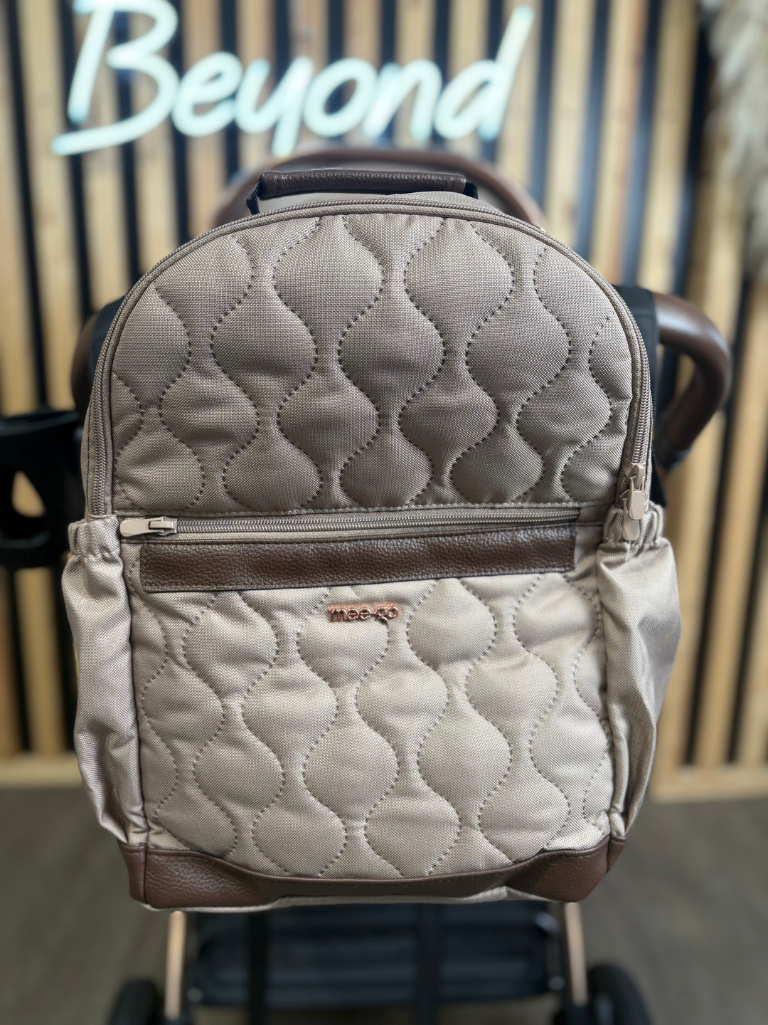 EX DISPLAY Mee-go Cocoon 3in1 Travel System - Toffee