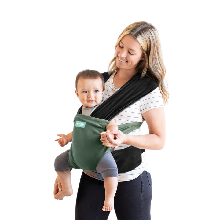 Moby Easy Wrap Carrier - Onyx/Olive