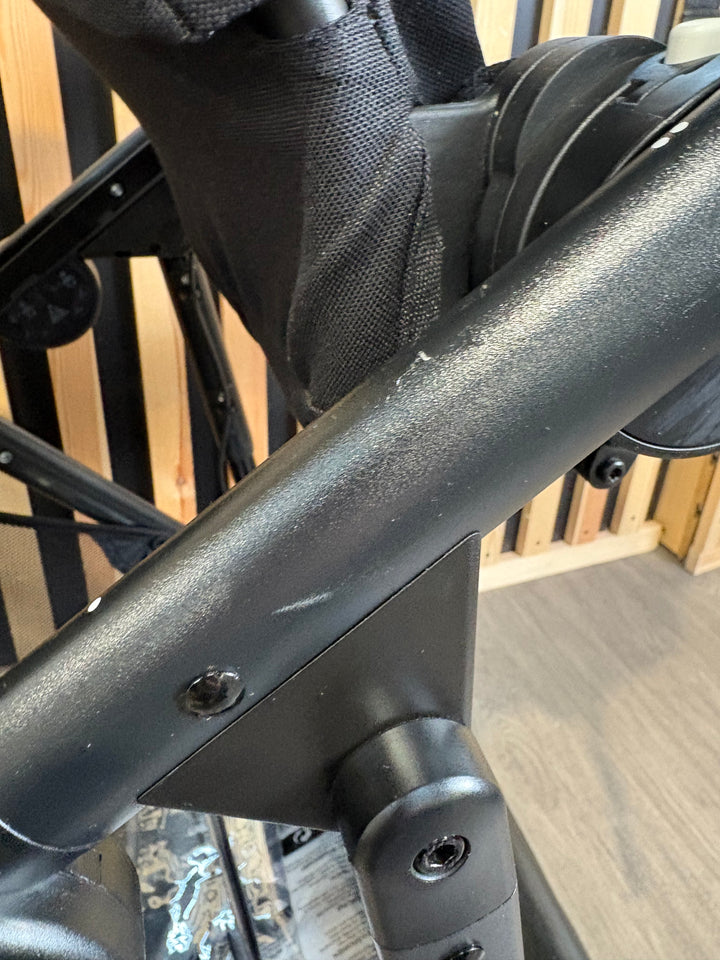 PRE LOVED Cybex e-Gazelle Twin Pushchair - Moon Black