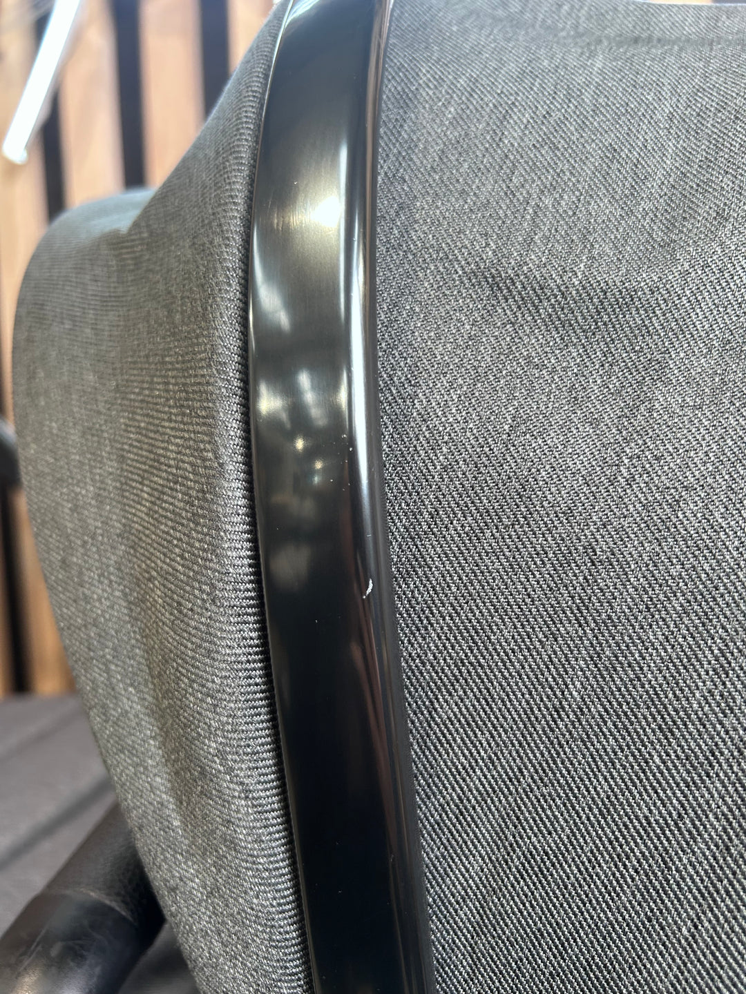 PRE LOVED iCandy Peach 6 Travel System - Dark Grey Twill