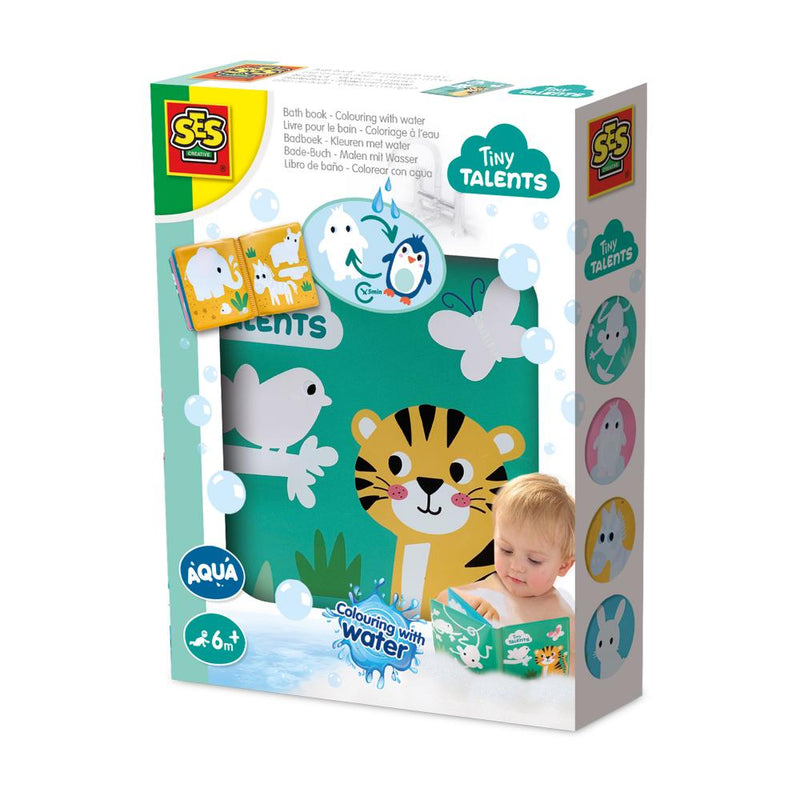 SES Creative Colour With Water Bath Book