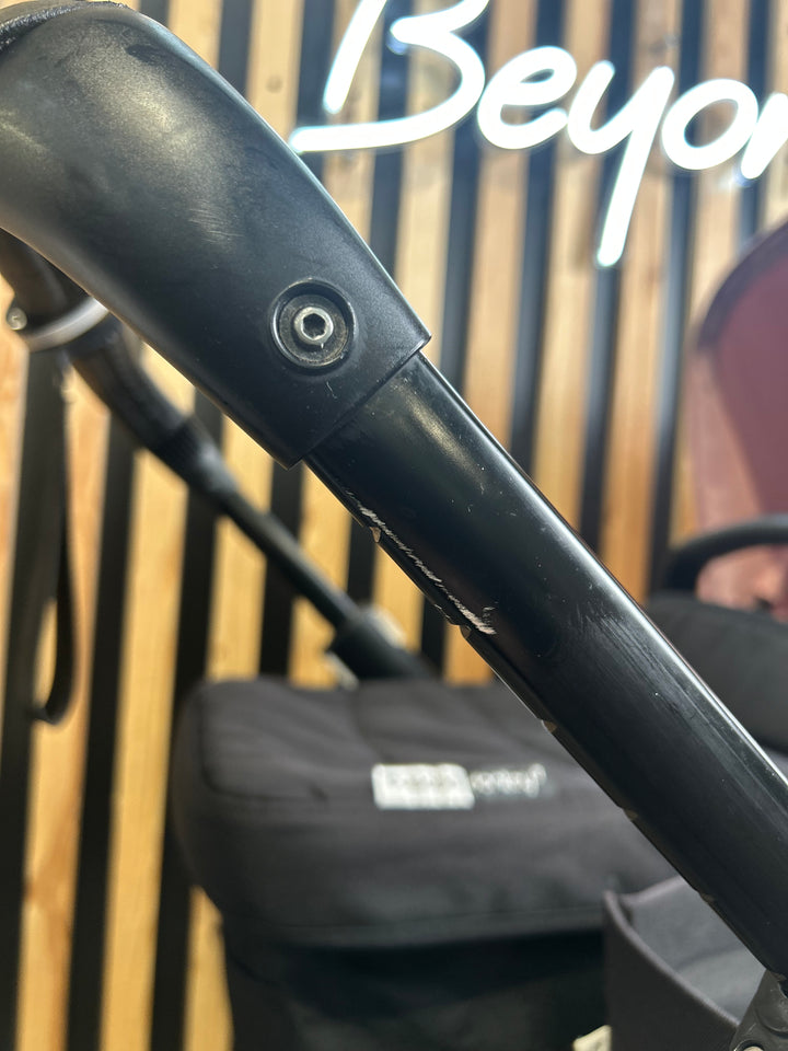 PRE LOVED Bugaboo Donkey3 Mono Pushchair Bundle - Midnight Black/Morning Pink