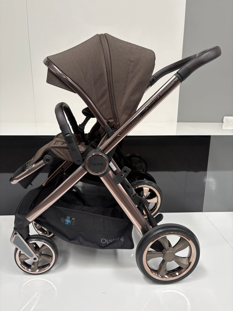 EX DISPLAY Babystyle Oyster4 2-in-1 Travel System - Chocolate Velvet