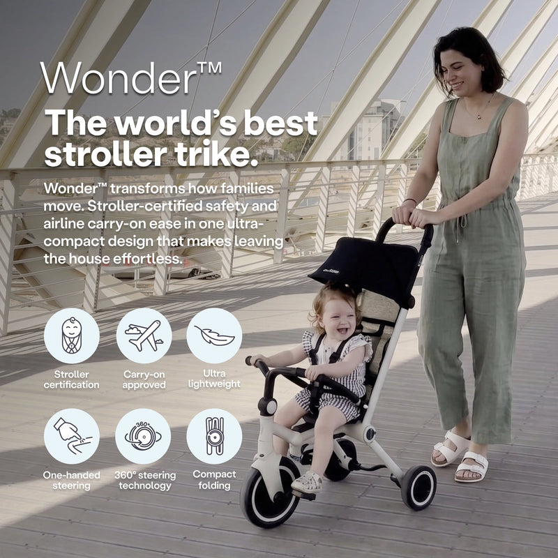 smarTrike Wonder Stroller Trike - Moonlight