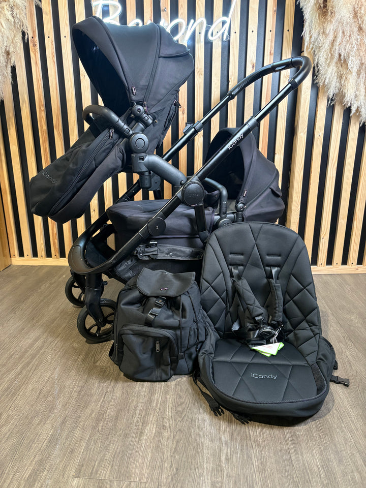 PRE LOVED iCandy Orange3 Double Bundle - Black