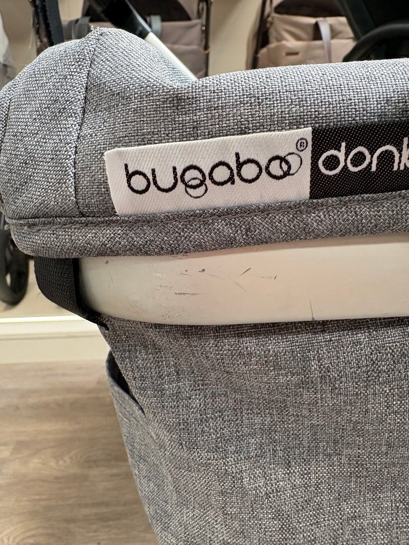 PRE LOVED Bugaboo Donkey5 Duo Bundle - Grey Melange/Forest Green