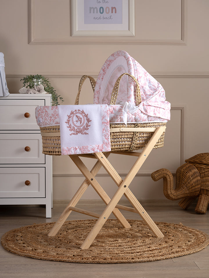 Funnababy Hummingbird Moses Basket Bundle