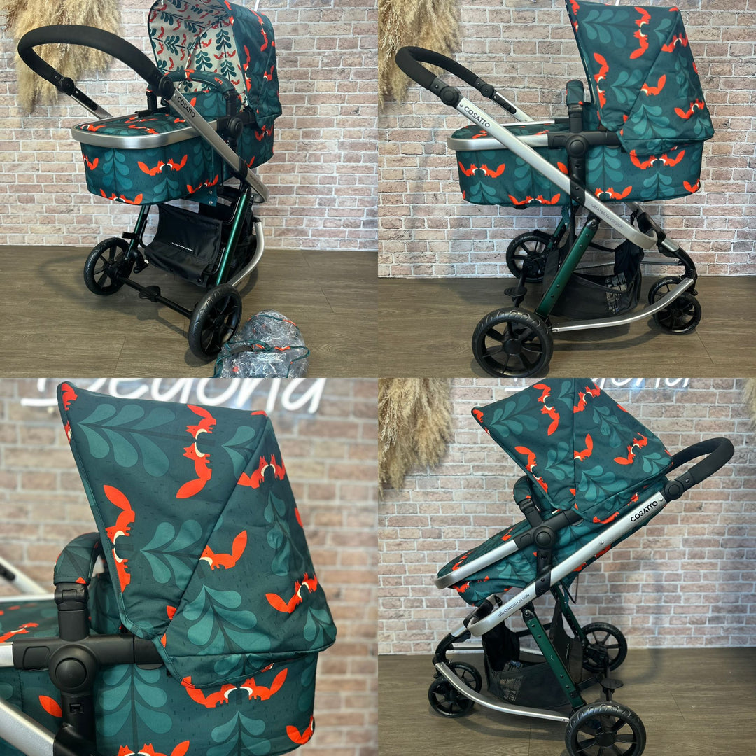 PRE LOVED Cosatto Giggle 2 in 1 - Fox Friends