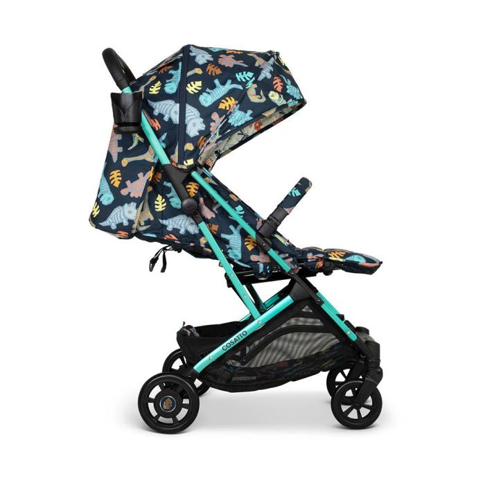 Cosatto Woosh 4 Stroller Bundle Inc Travel Bag & Ultimate Changing Backpack - Diggin’ Dinos