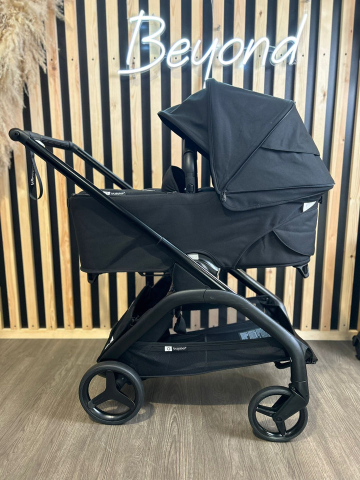 PRE LOVED Bugaboo Dragonfly Complete Pram & Pushchair - Black/Midnight Black