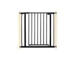 Liberty Security Gate With Smart Stay-Open Feature- Black