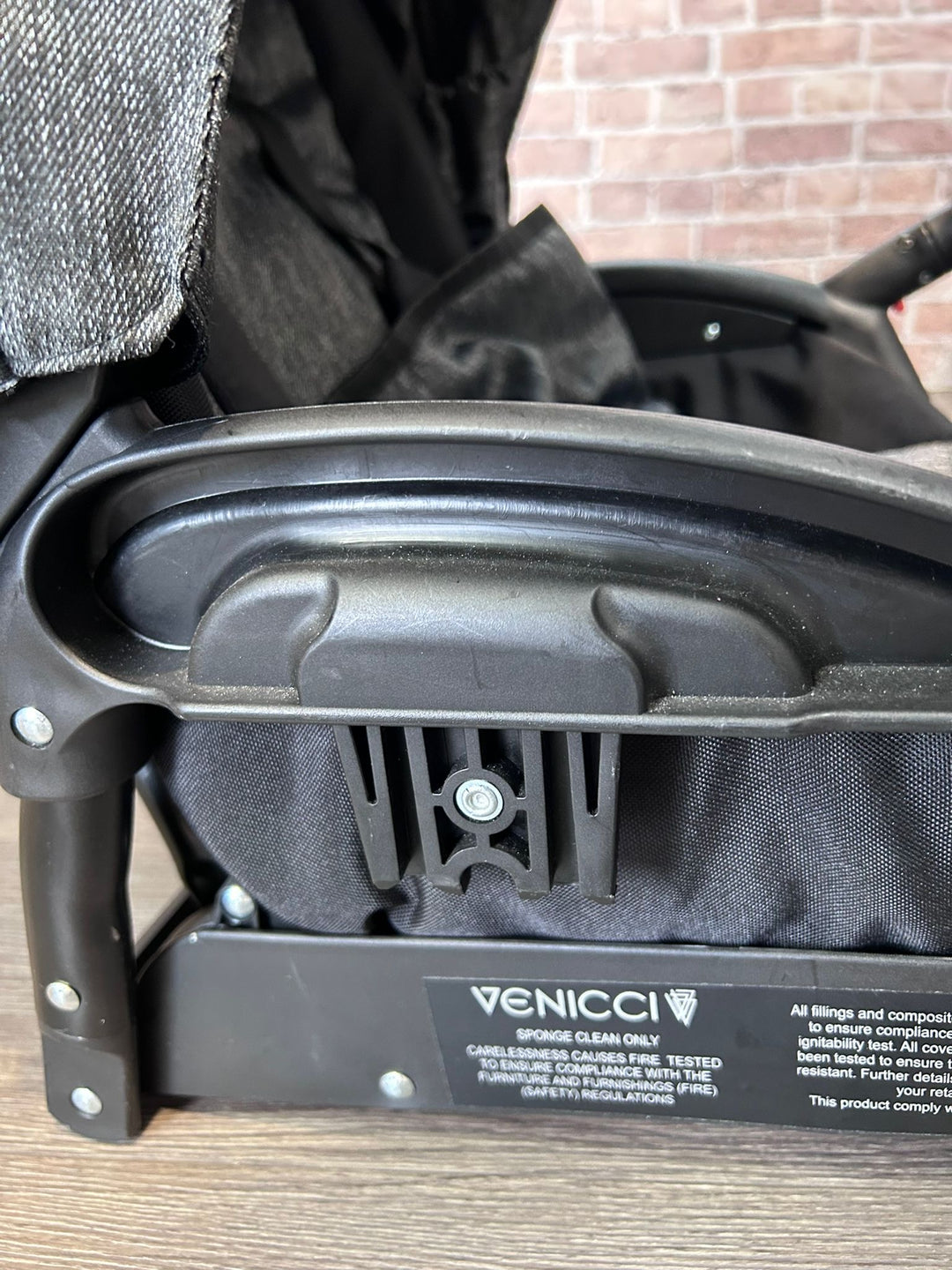 PRE LOVED Venicci Soft Travel System - Denim Black