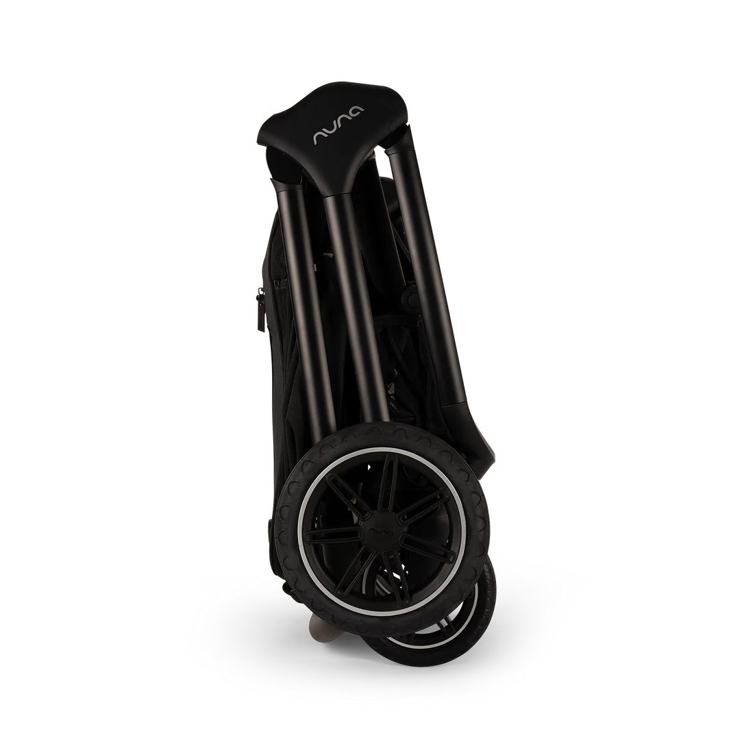 Nuna TRIV Next, LYTL Carrycot, ARRA Flex + Base Curve Travel System - Caviar