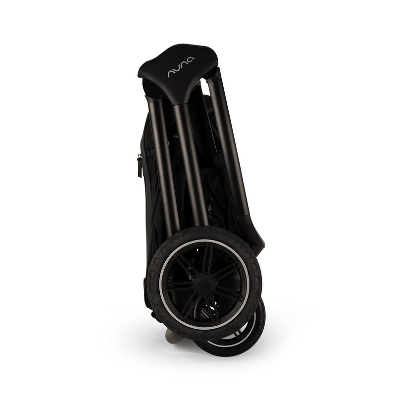Nuna TRIV Next, LYTL Carrycot, ARRA Flex + Base Curve Travel System - Caviar